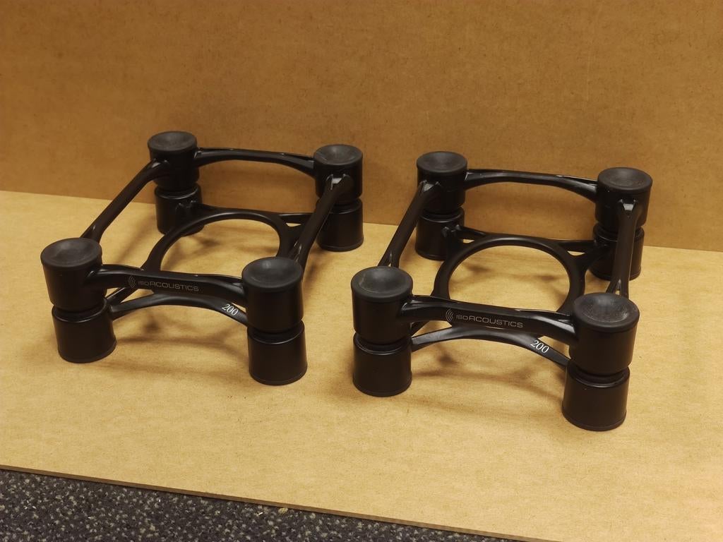 IsoAcoustics ISO-200 speaker stands, Audio, Tv en Foto, Luidsprekers, Overige merken, Ophalen of Verzenden, Zo goed als nieuw