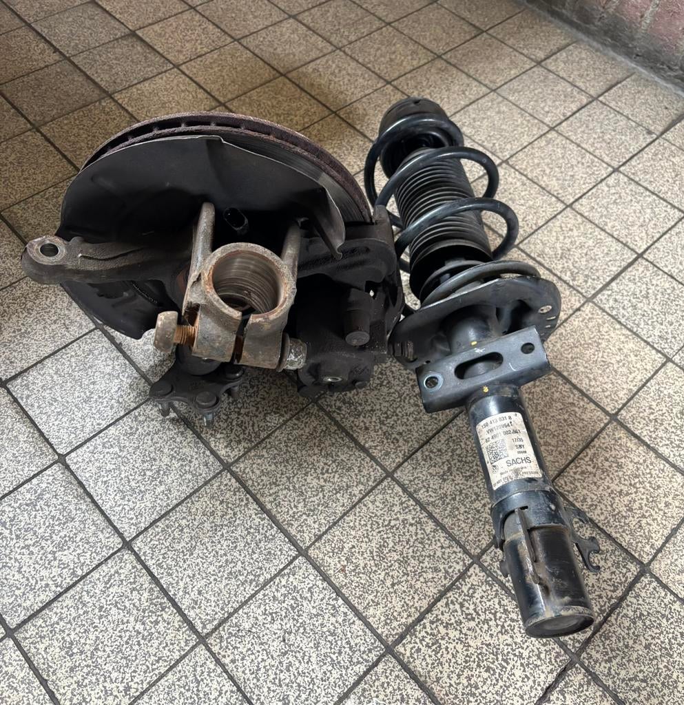 VW Up Voorpoot + Fusee + Rem Complete Set Origineel (sachs), Ophalen of Verzenden, Gebruikt, Volkswagen