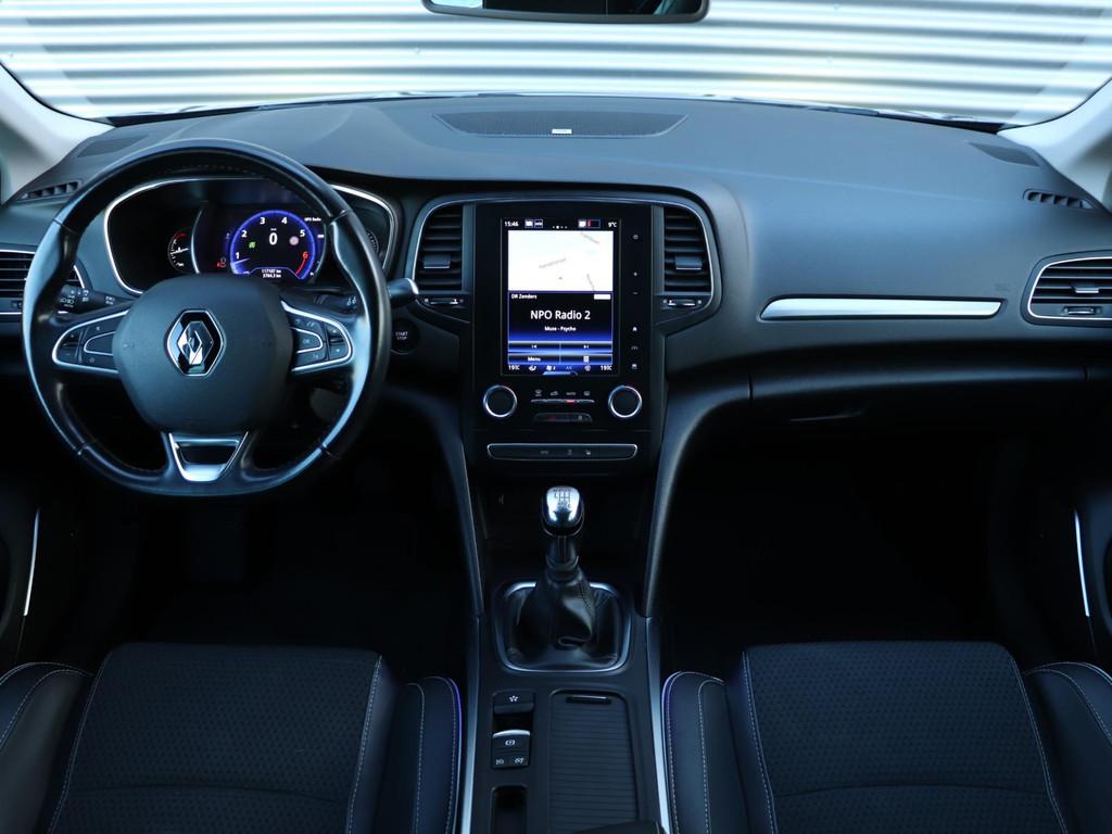 Renault Mégane 1.3 TCe Bose *Navigatie*Keyless*Parkeersens., Voorwielaandrijving, 4 cilinders, Blauw, Origineel Nederlands