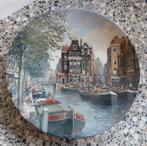 Royal Mosa Bord Koos van Loon Lente Rotterdamse Gracht, Ophalen of Verzenden