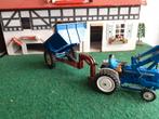 ford 5000 Britains met voorlader en dumper ., Hobby en Vrije tijd, Ophalen of Verzenden, Gebruikt, Tractor of Landbouw, Britains