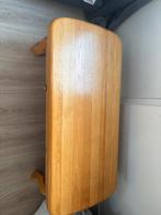 Massief houten salontafel met lades, Huis en Inrichting, Ophalen, Gebruikt, 100 tot 150 cm, 50 tot 100 cm