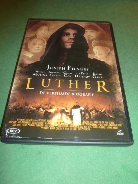 Luther Eric Till dvd De verfilmde biografie Joseph Fiennes, Cd's en Dvd's, Dvd's | Filmhuis, Zo goed als nieuw, Overige gebieden