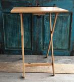 Bijzettafel bamboe inklapbaar, Ophalen, Nieuw