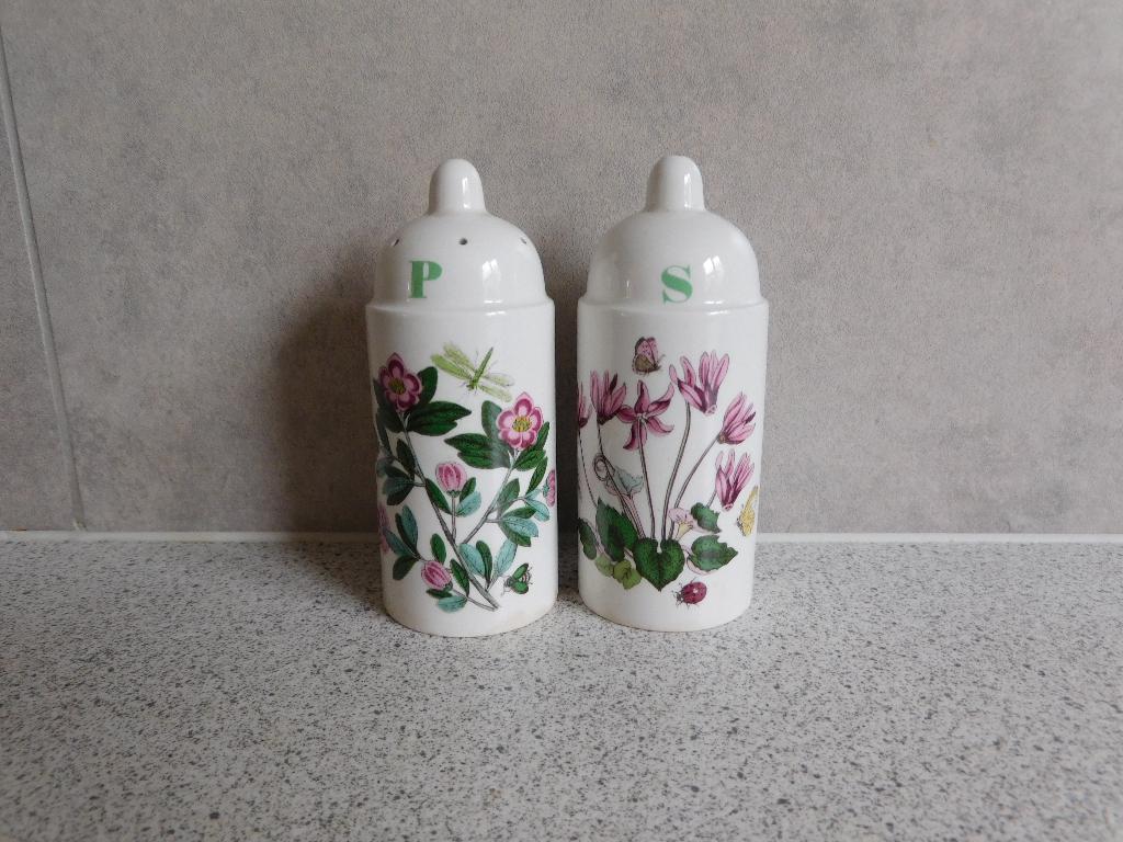 Peper en Zoutstel Botanic Garden Portmeirion, Overige typen, Ophalen of Verzenden, Zo goed als nieuw, Overige stijlen