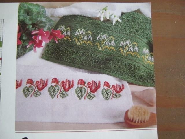 Borduurpatroon   Sneeuwklokjes / Bloemen    nr 3590, Verzenden, Nieuw, Handborduren, Patroon