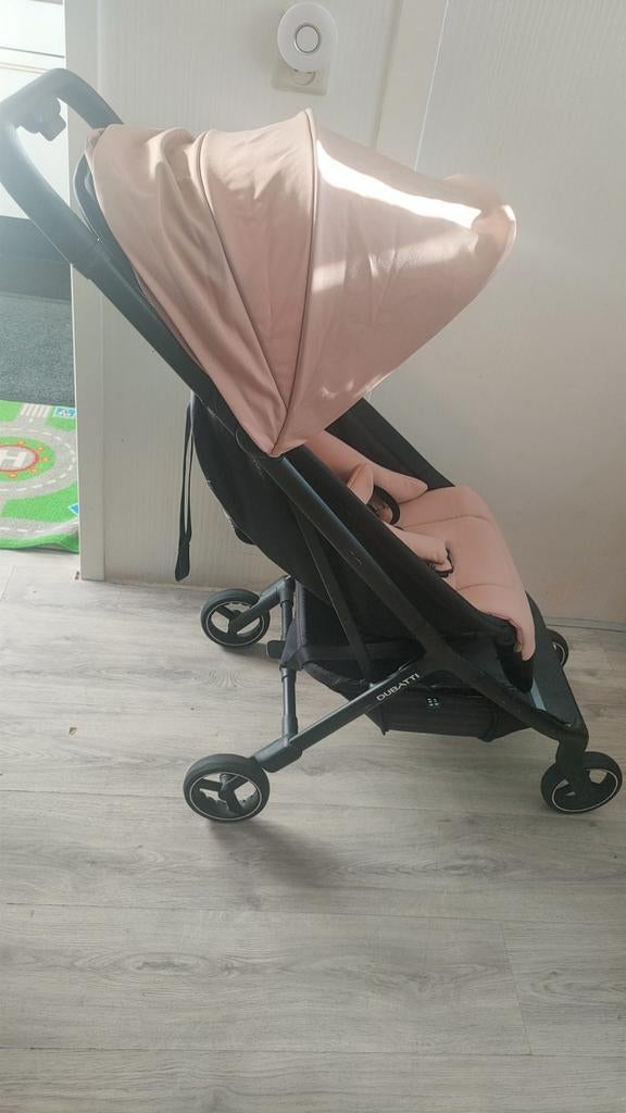 Easywalker buggy, roze met zwart frame, Kinderen en Baby's, Buggy's, Ophalen of Verzenden, Zo goed als nieuw, Overige merken