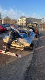 Boot met trailer en motor, Watersport en Boten, Ophalen