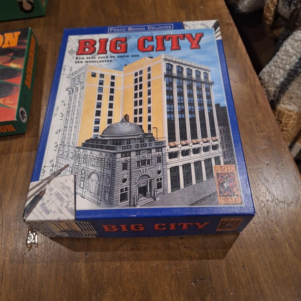 Big City bordspel - Zo goed als nieuw, Vijf spelers of meer, Ophalen of Verzenden, Zo goed als nieuw