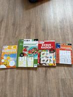 4 puzzelboekjes, Hobby en Vrije tijd, Denksport en Puzzels, Ophalen of Verzenden, Minder dan 500 stukjes, Zo goed als nieuw