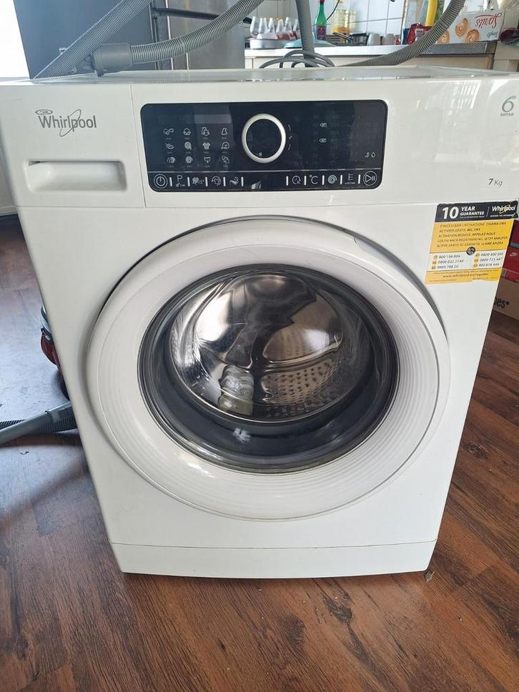 Whirlpool 7kg wasmachine, 1400r wit, Witgoed en Apparatuur, Wasmachines, 6 tot 8 kg, 85 tot 90 cm, 1200 tot 1600 toeren, Ophalen