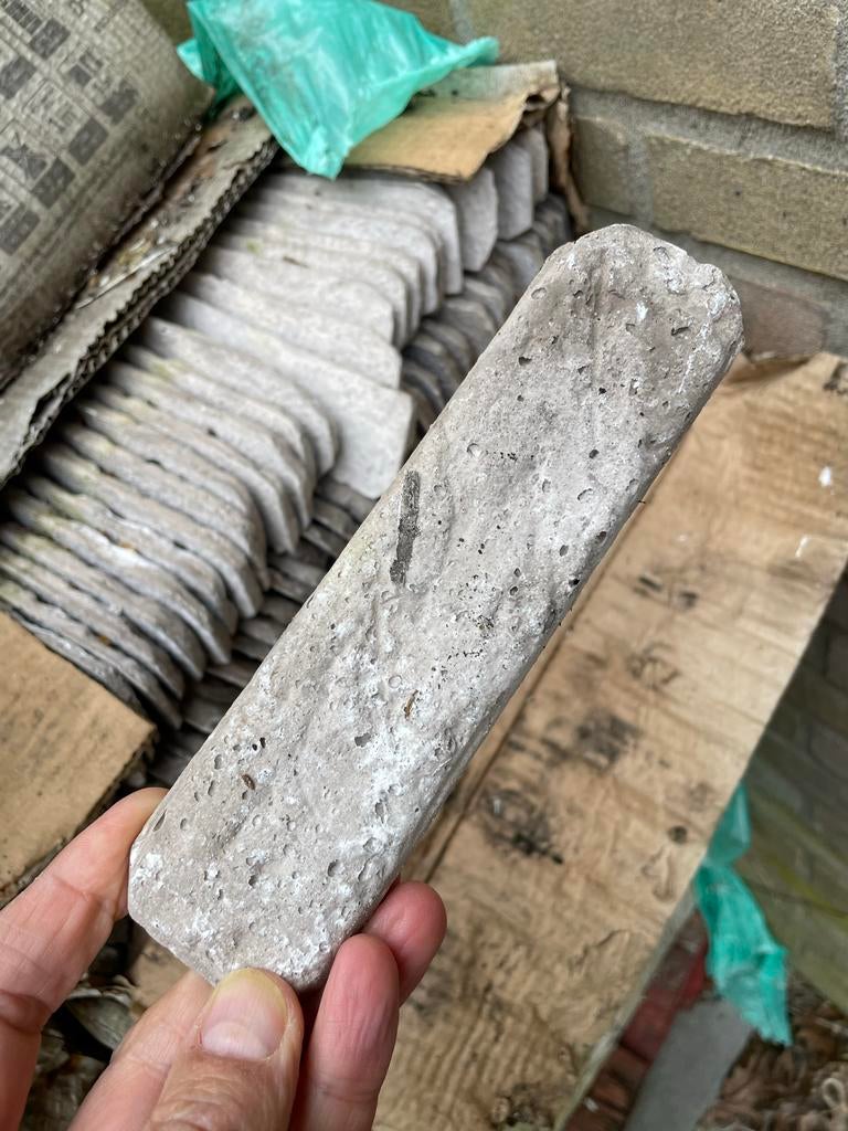 GRATIS Steenstrips - Diverse partij voor gevelbekleding, Ophalen, Nieuw, Beton