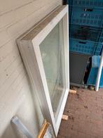 Raamkozijn met isolatieglas 160 x 99 cm hardhout, Ophalen, Gevelraam of Ruit, 80 tot 120 cm, 120 tot 160 cm