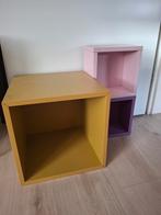 Set van 3 wandkubussen EKET IKEA 35X35X35, Ophalen of Verzenden, Gebruikt