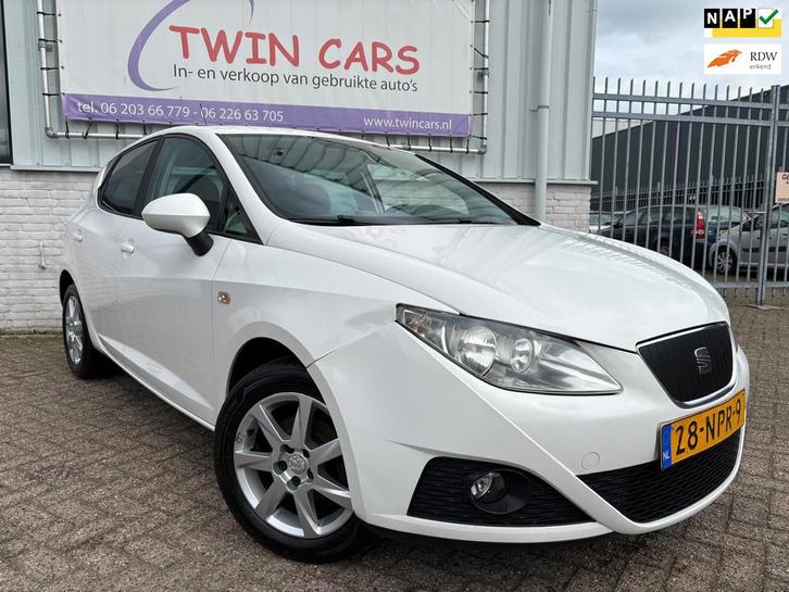 Seat Ibiza 1.2 TDI Style Ecomotive 5drs Airco, Auto's, Seat, Bedrijf, Te koop, Ibiza, ABS, Airbags, Airconditioning, Boordcomputer