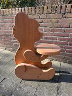 Tafel hout beer met dienblad tafeltje, Kinderen en Baby's, Ophalen, Gebruikt, Tafel(s)