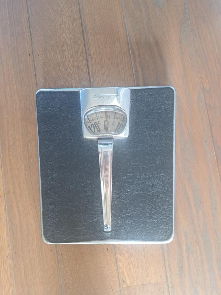 Stube personenweegschaal vintage, Witgoed en Apparatuur, Weegschalen, Ophalen of Verzenden, 1 tot 500 gram, Personenweegschaal