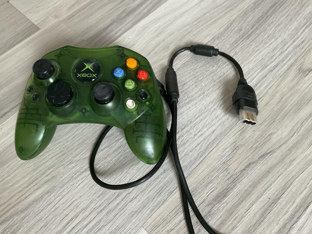 💥 Originele Xbox Duke Controller 💥, Spelcomputers en Games, Spelcomputers | Xbox | Accessoires, Ophalen of Verzenden, Zo goed als nieuw