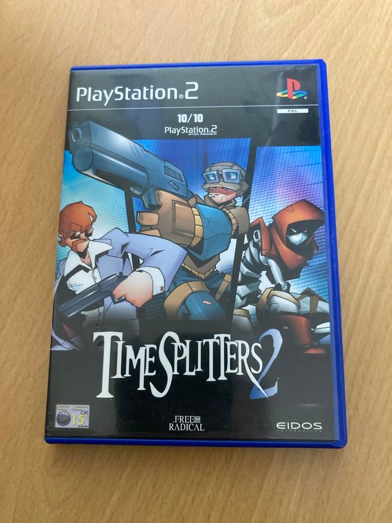 TimeSplitters 2 - PlayStation 2 (PS2), Gebruikt, Shooter, Eén computer, Ophalen of Verzenden
