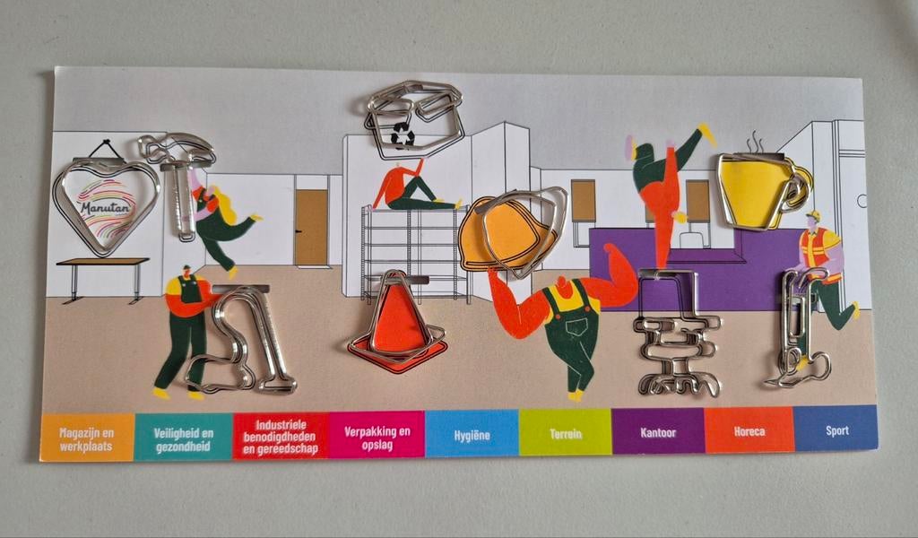Manutan paperclips, Verzamelen, Ophalen of Verzenden, Nieuw, Overige typen