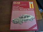 Haynes workshop manual vraagbaak Saab 90, Saab 99, Saab 900, Auto diversen, Handleidingen en Instructieboekjes, Ophalen of Verzenden