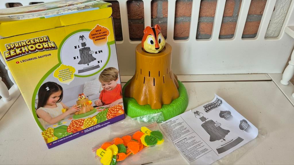 Springende Eekhoorn gezelschapsspel, Ophalen of Verzenden