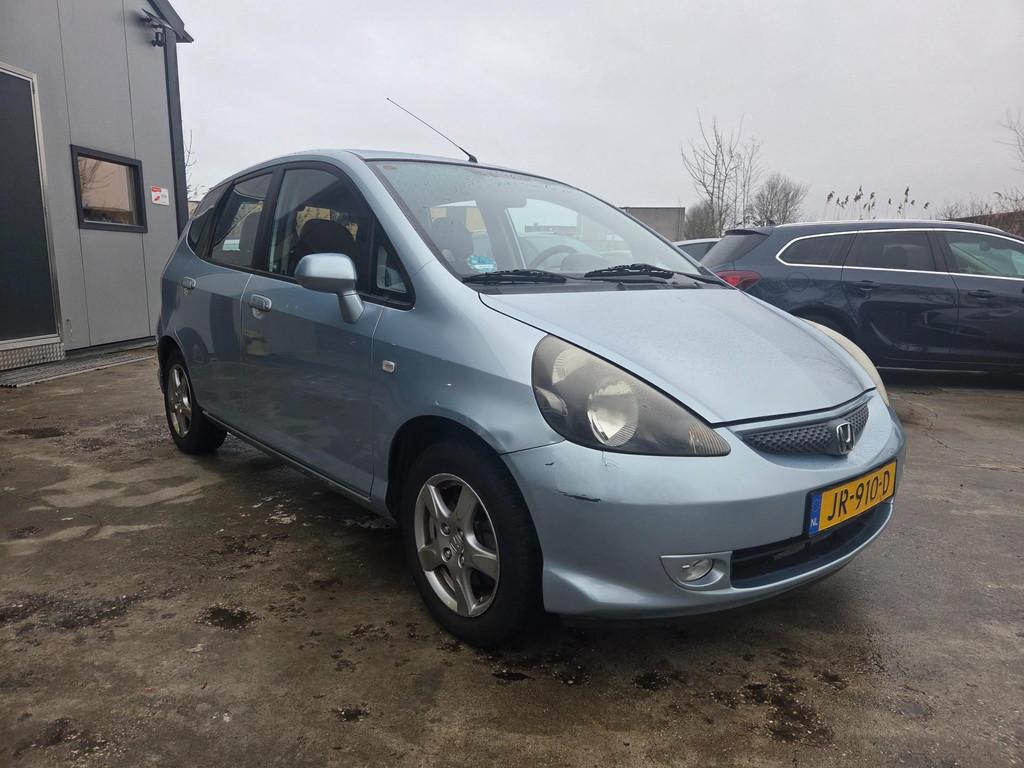 Honda Jazz 1.2 S Airco, Auto's, Honda, Voorwielaandrijving, 4 cilinders, Blauw, Bedrijf