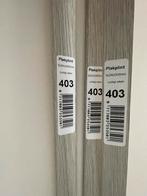 3x Nieuwe lichtgrijze plakplint 2,4m, Ophalen, Nieuw, Mdf, 200 tot 250 cm