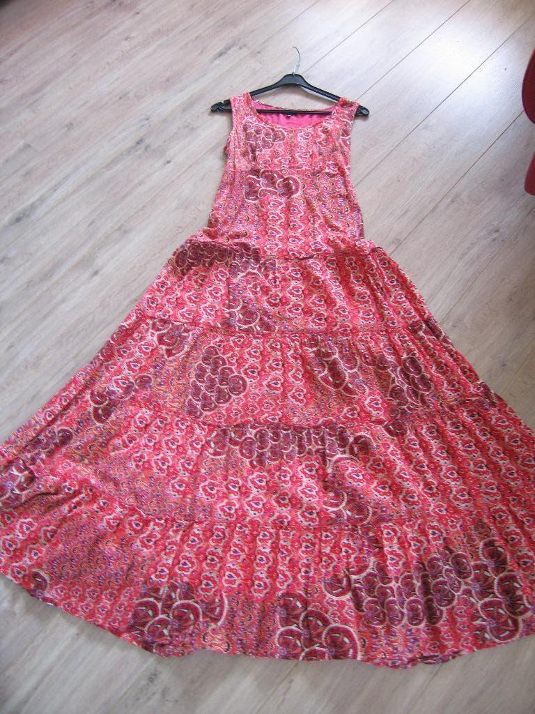 Maxi Zomerjurk Bohemian style Maat M, Kleding | Dames, Maat 38/40 (M), Coline, Ophalen of Verzenden, Zo goed als nieuw