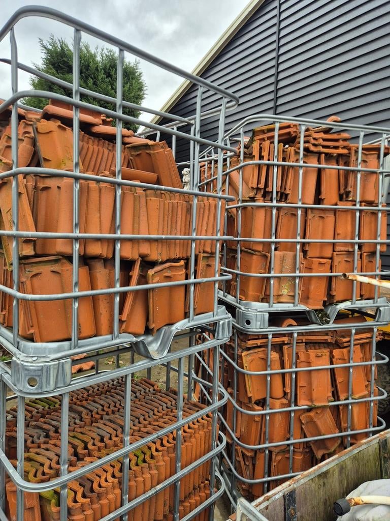 Gebr. Laumans dakpannen, Ophalen, Gebruikt, Steen of Klei, 15 m² of meer