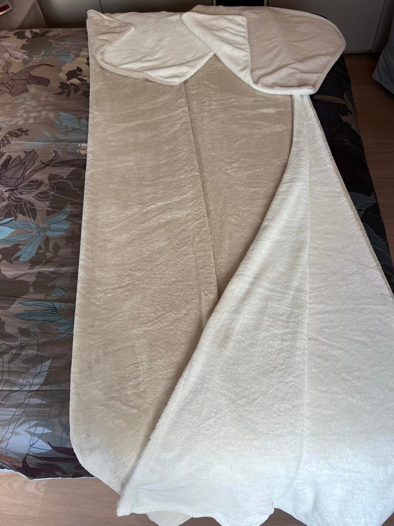 Optidee dekbed met slopen 240x220 beige/room, Huis en Inrichting, Slaapkamer | Beddengoed, Ophalen, Overige maten, Beige, Dekbedovertrek