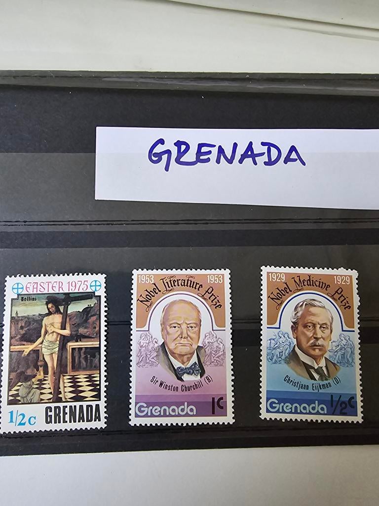Grenada Postzegels, Ophalen of Verzenden, Overige landen