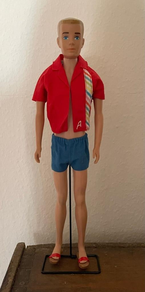 Mattel pop Ken (blond), 1964 (zonder doos), Verzamelen, Ophalen of Verzenden, Gebruikt, Pop