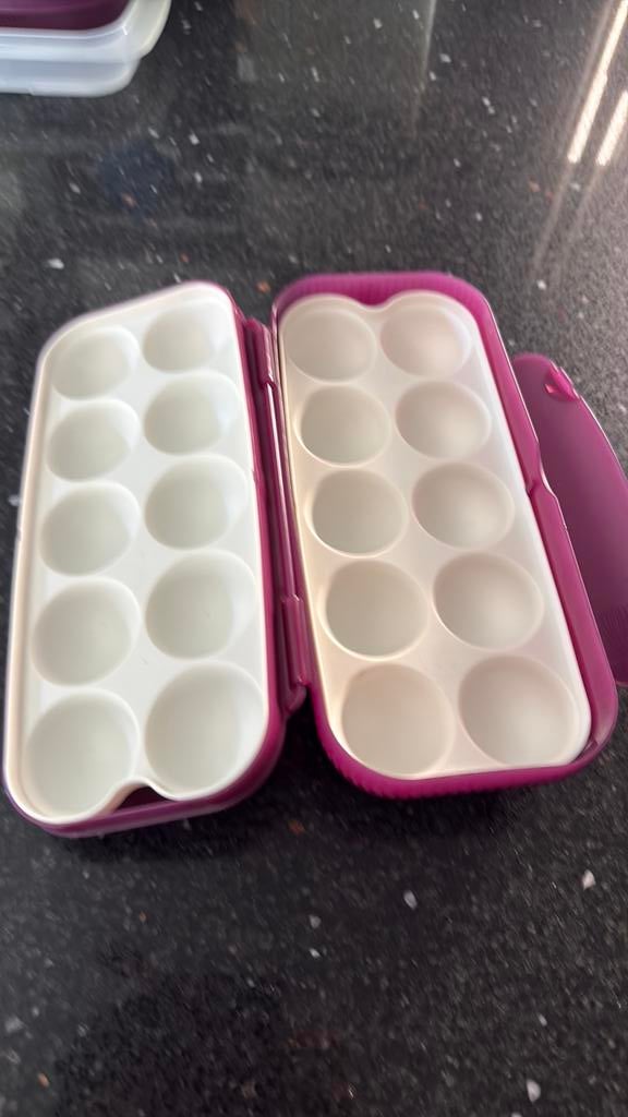 Eieren bewaardoos, Huis en Inrichting, Keuken | Tupperware, Ophalen of Verzenden, Zo goed als nieuw, Overige typen