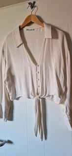 Zara korte strik blouse xs, Overige kleuren, Zara, Ophalen of Verzenden, Zo goed als nieuw