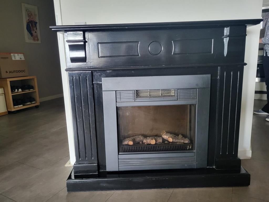 Voorzethaard met ombouw, Ophalen of Verzenden