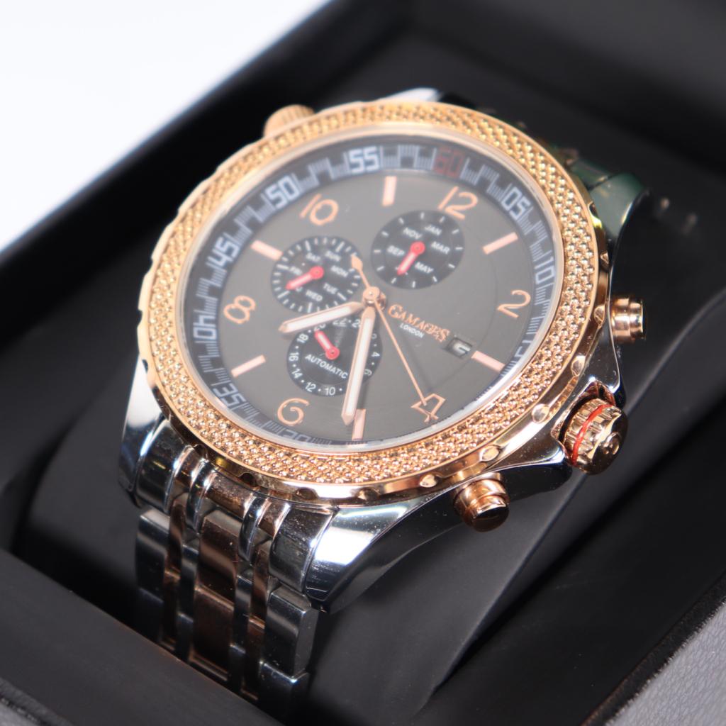 Gamages London intrinsic rotator Horloge (50mm) - A Grade, Sieraden, Tassen en Uiterlijk, Horloges | Heren, Gamages of London