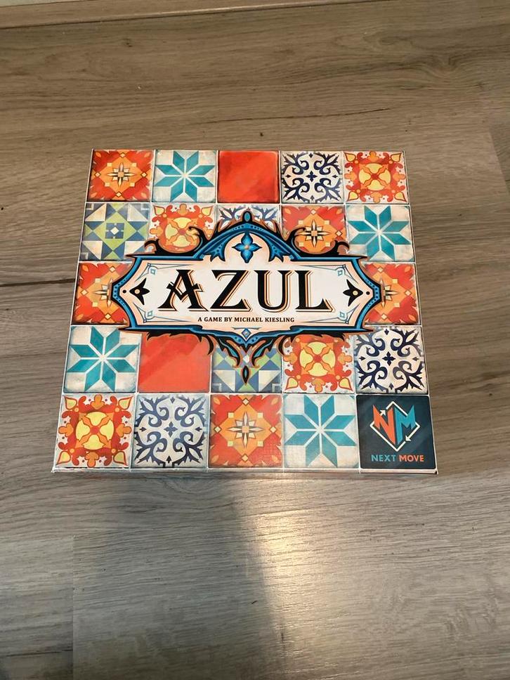 Azul bordspel, Hobby en Vrije tijd, Gezelschapsspellen | Bordspellen, Nieuw, Drie of vier spelers, Ophalen of Verzenden
