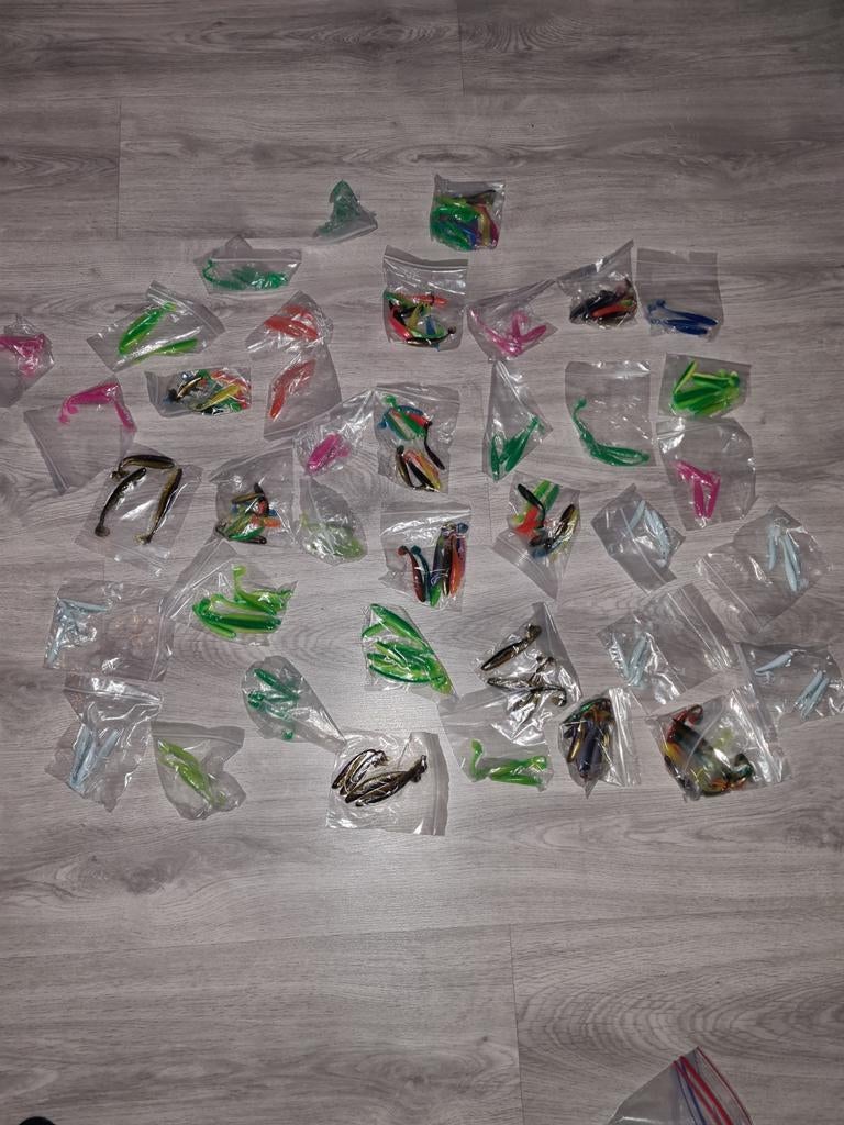 partij kunst aas voor te vissen, Ophalen, Nieuw, Overige typen