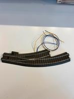 Märklin 24671 bochtwissel elektrisch, Hobby en Vrije tijd, Modeltreinen | H0, Verzenden, Gebruikt