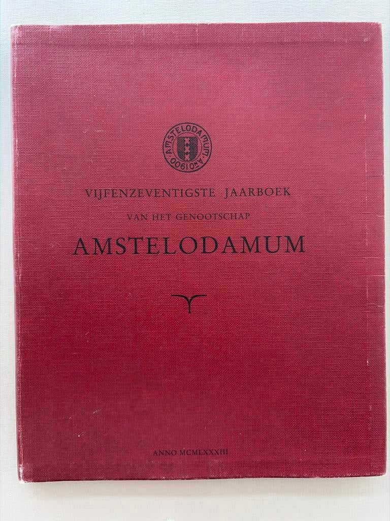 Amstelodamum Jaarboek 1983, Ophalen of Verzenden, 20e eeuw of later, Gelezen