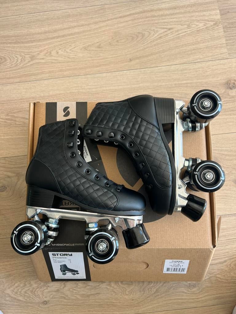 Story Phoenix Rollerskates, rolschaatsen zwart maat 34, Kinderen, Overige typen, Nieuw, Ophalen of Verzenden