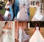 Luxe nieuwe trouwjurken €349-€849 34 36 38 40 42 44 46 48 50, Ophalen, Nieuw, Wit, Trouwjurk