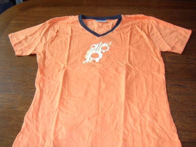 Leuk oranje t-shirt giani feroti., Maat 46/48 (XL) of groter, Nieuw, Oranje, Ophalen of Verzenden