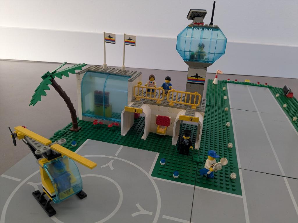 Lego 6396 International Jetport - Classic Town - vliegveld, Kinderen en Baby's, Speelgoed | Duplo en Lego, Compleet, Gebruikt