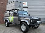 Land Rover Defender 2.4 Td4 110 E! Airco! Leder! Mini-Camper, Gebruikt, Zwart, 4 cilinders, 122 pk