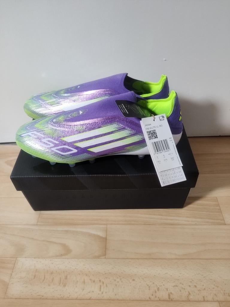 Nieuwe Adidas F50 Elite LL AG voetbalschoenen mt 43 1/3, Ophalen of Verzenden, Nieuw, Schoenen