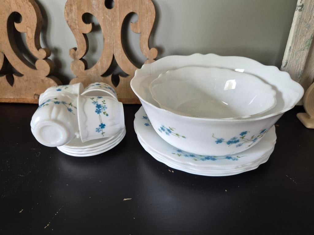 Arcopal Veronica vergeet-me-nietjes servies onderdelen, Ophalen of Verzenden, Huis en Inrichting