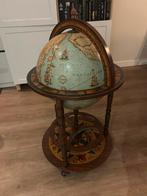 Wereldbol / globe / drankkast op wieltjes, Ophalen, Gebruikt