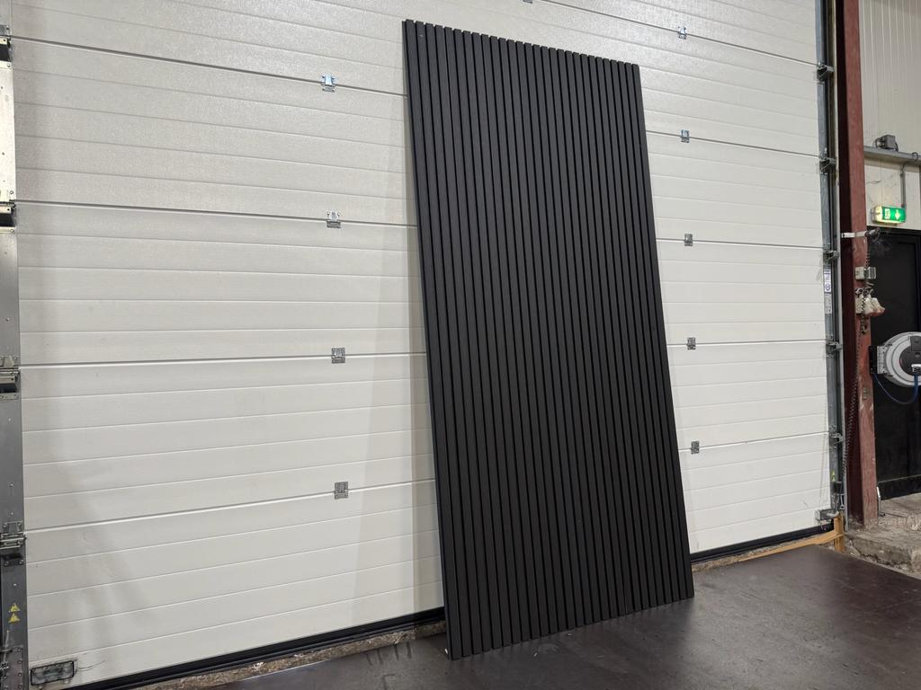 Wandbekleding/Gevelbekleding Composiet Zwart  2900 mm, Ophalen of Verzenden, Nieuw, Overige materialen, 20 tot 50 mm